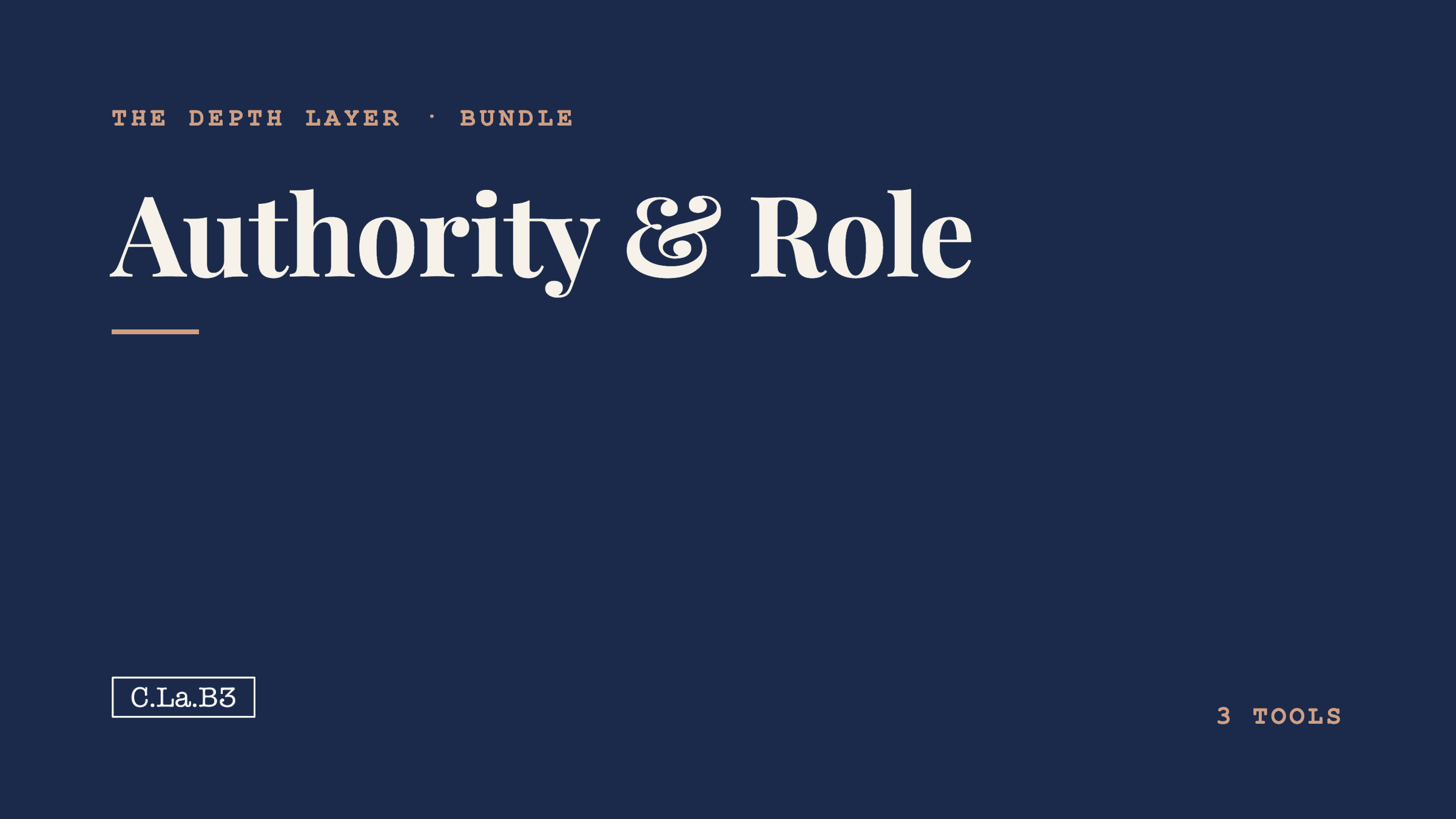 Authority and Role bundle